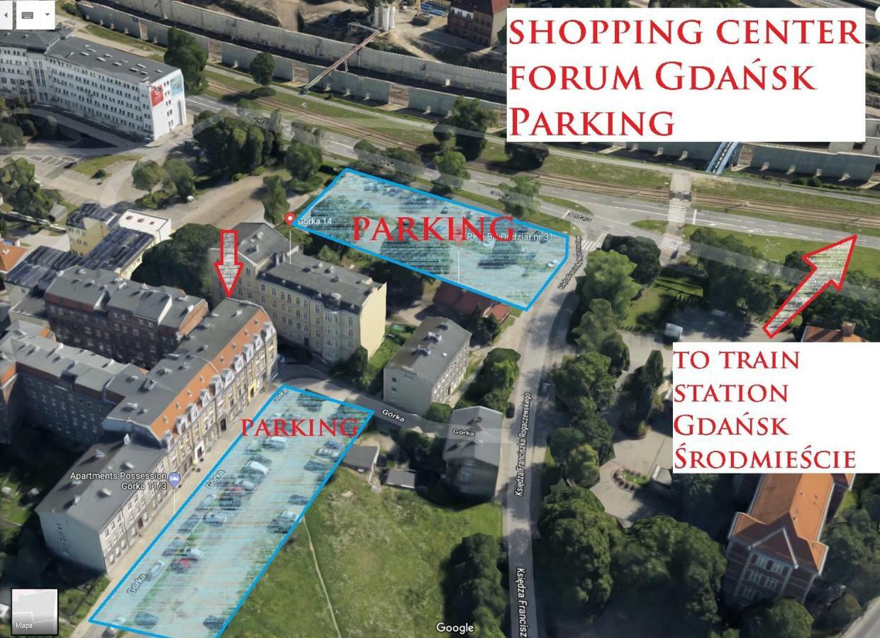 Berg Apartament Yellow Gdańsk Kültér fotó